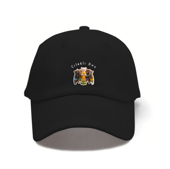 Cliekli Don cat Cotton Baseball Cap