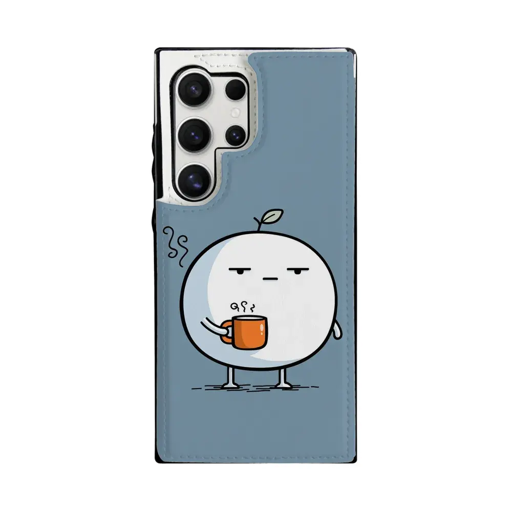 Kavolo Galaxy S24 Ultra Case, PU Leather Phone Cover with Card Slot, Compatible with Samsung Galaxy S24 Ultra 5G, Shockproof Protective Shield, Cute Cartoon Design, Slim Wallet Back Cover