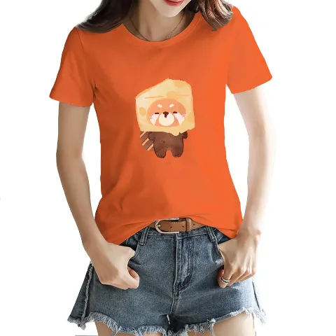 주황색